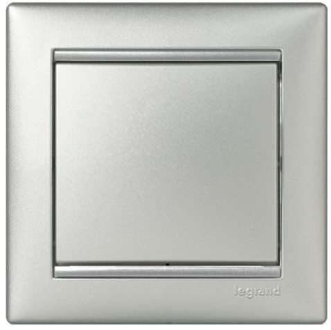 Кнопка Legrand Valena 770111 «алюминий»