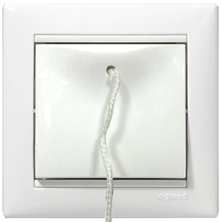 Кнопка со шнурком Valena 774419 цвет «белый»