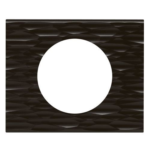 Рамки коллекции Celiane™, цвет «Corian Черный Рифленый»