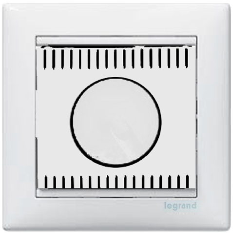 Светорегулятор 100-1000W Legrand Valena 770060 цвет «белый»