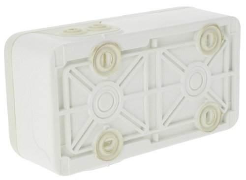 Коробка 2-ная накладная, Legrand Plexo 69690, цвет «белый»