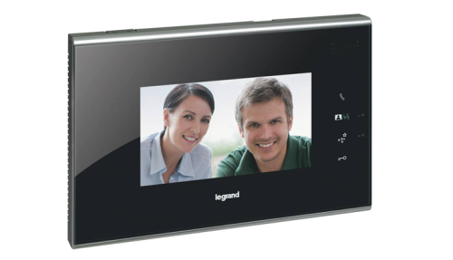 Видеодомофон с цветным дисплеем 7'' Legrand 369210 черная панель «комплект»